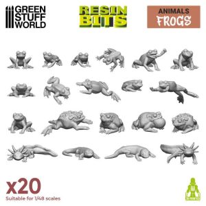 3D Printed Wet - Frogs and Toads 1