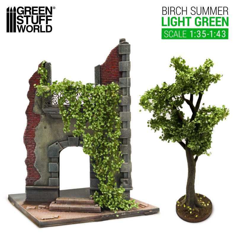 Ivy Foliage - Light Green Birch - Large 4