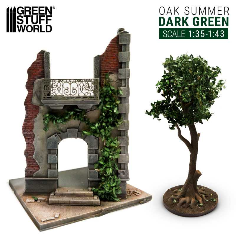 Ivy Foliage - Dark Green Oak - Large 4