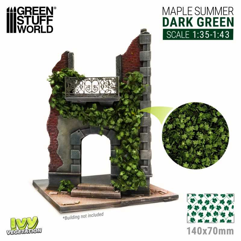 Ivy Foliage - Dark Green Maple - Large 3
