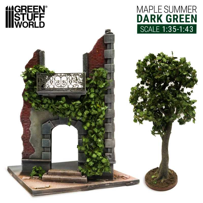Ivy Foliage - Dark Green Maple - Large 6