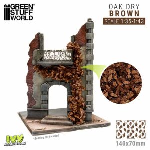 Ivy Foliage - Brown Oak - Large 1