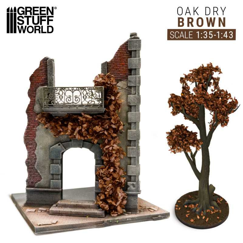 Ivy Foliage - Brown Oak - Large 4