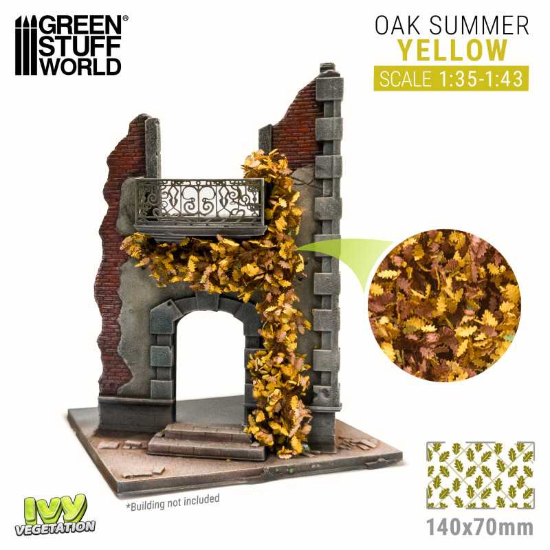 Ivy Foliage - Yellow Oak - Large 1