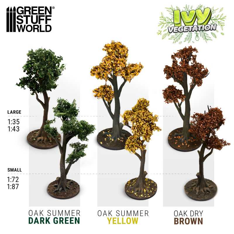 Ivy Foliage - Yellow Oak - Large 3