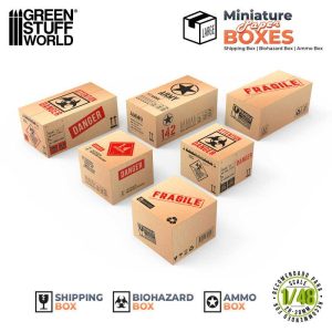 Miniature Printed Boxes - Large 1