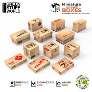 Miniature Printed Boxes - Small 1