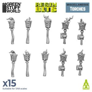 3D printed set - Torches 1