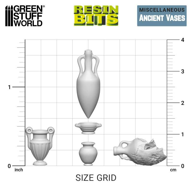 3D printed set - Ancient Vases 3