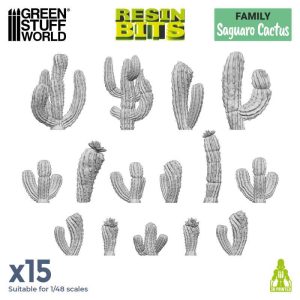 3D printed set - Saguaro Cactus 1