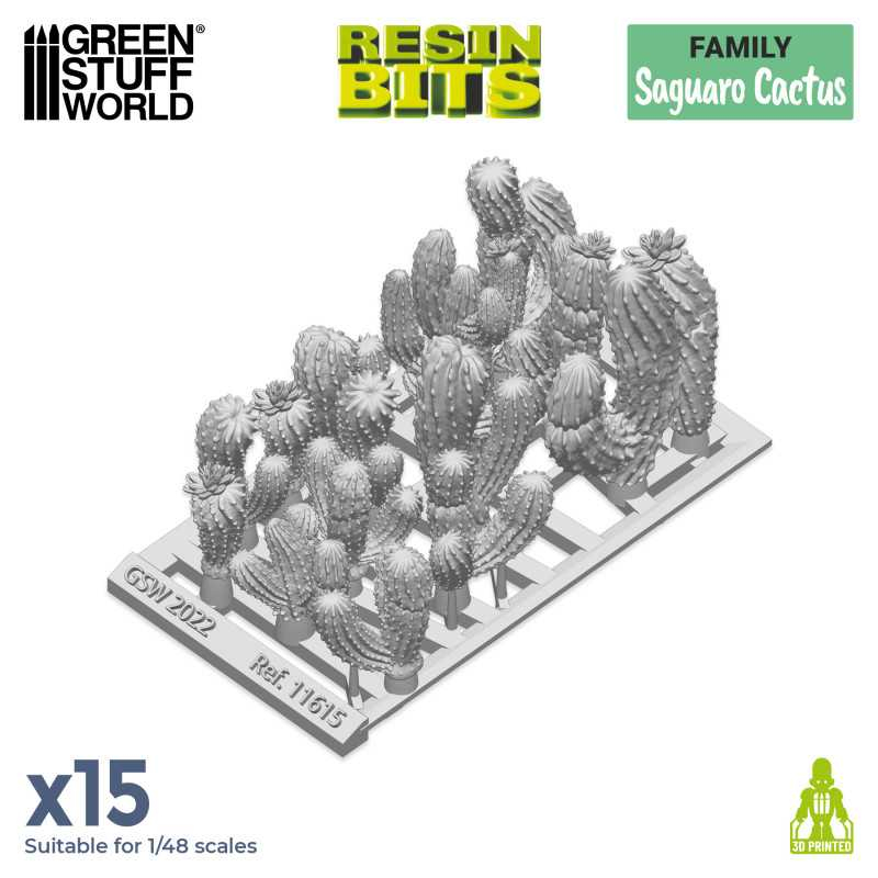 3D printed set - Saguaro Cactus 2
