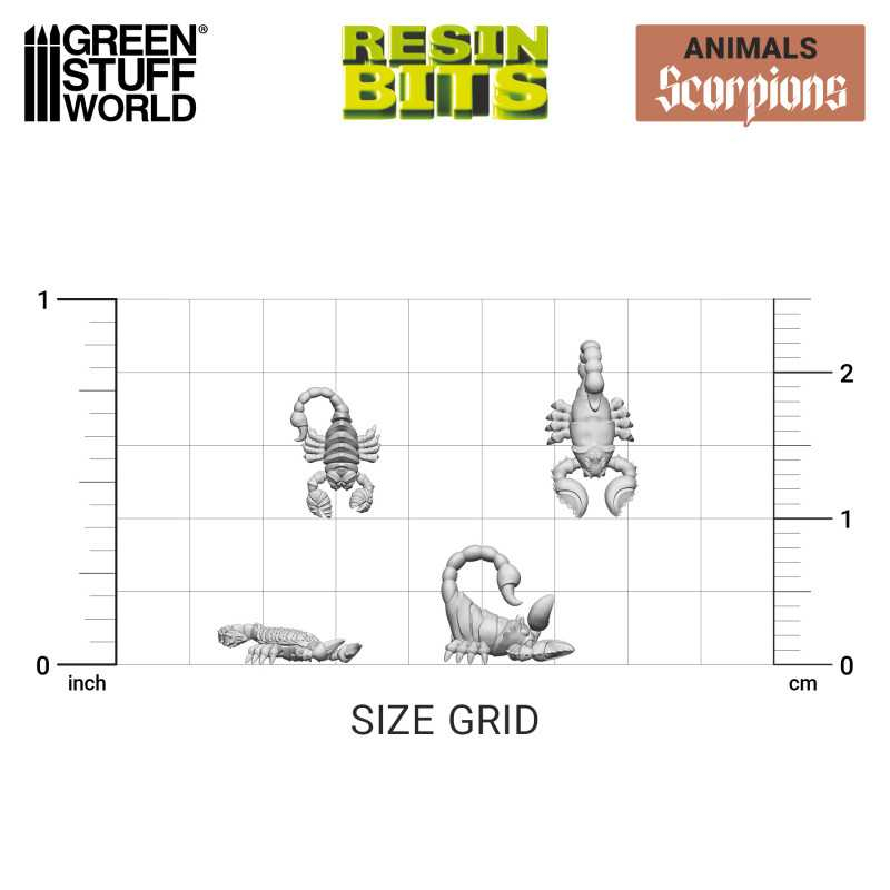 3D printed set - Scorpions 3