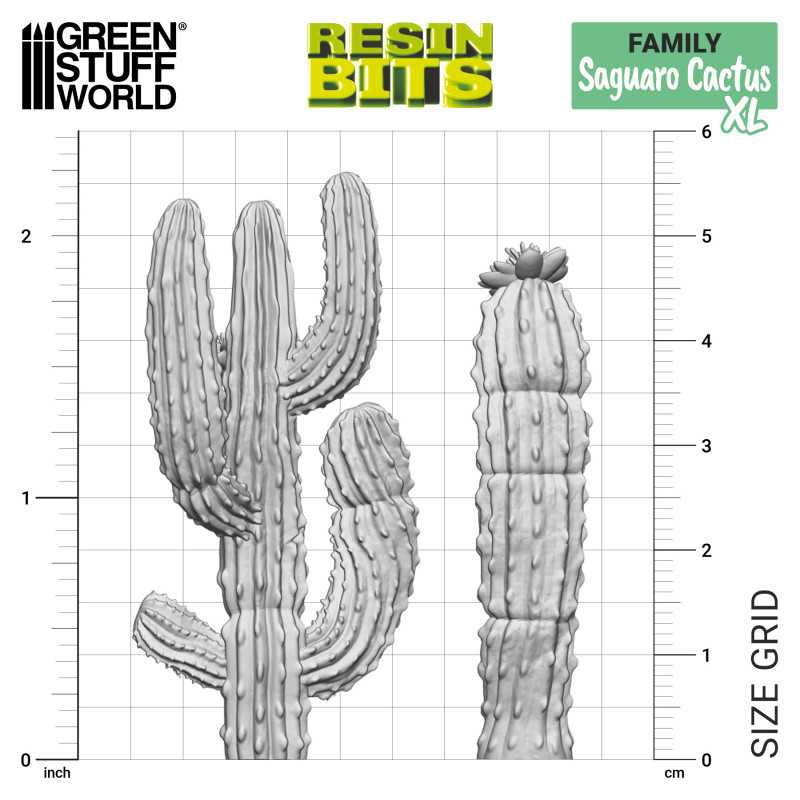 3D printed set - Saguaro Cactus XL 3
