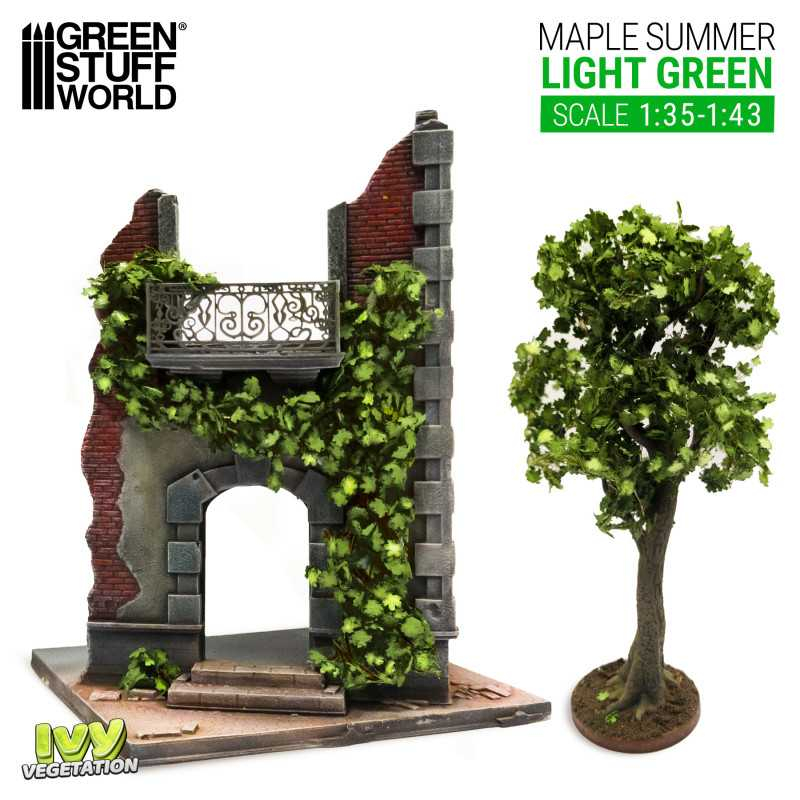 Ivy Foliage - Light Green Maple - Large 3