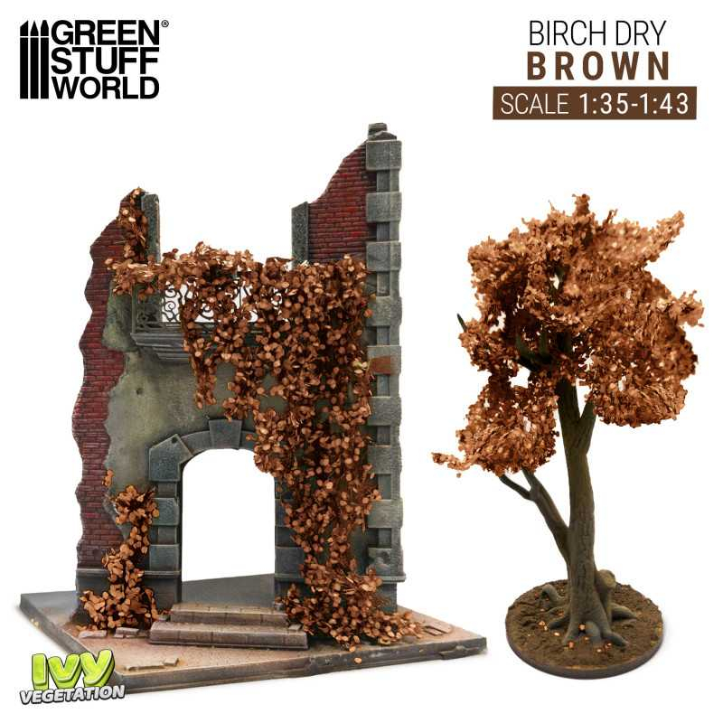 Ivy Foliage - Brown Birch - Large 3