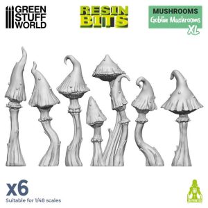 3D Printed Set - Goblin Mushrooms XL 1