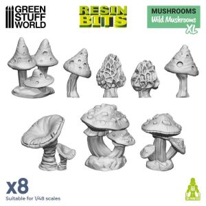 3D Printed Set - Wild Mushrooms XL 1