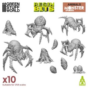 3D Printed Set - Monster Spiders 1
