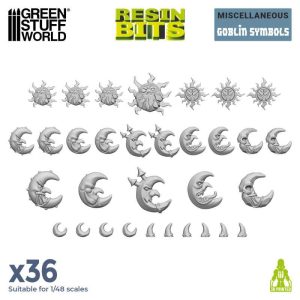 3D Printed Set - Goblin Symbols 1