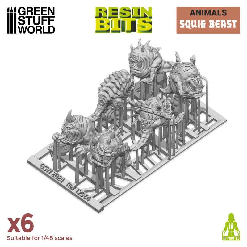 3D Printed Set - Squig beasts 2