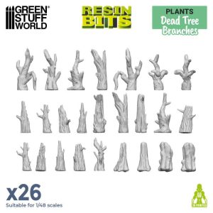 3D Printed Set - Dead Tree Brushes 1