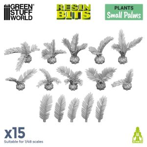 3D Printed Set - Small Palms 1