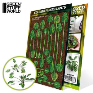 Colored Paper Plants - Monstera 1