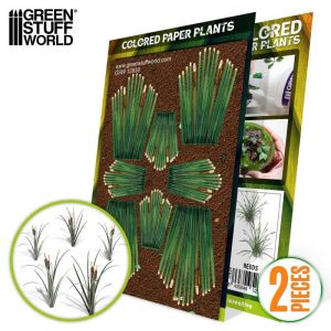 Colored Paper Plants - Reeds 1