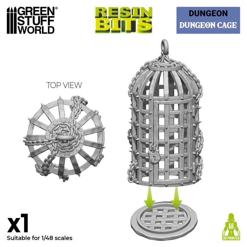 3D Printed Set - Dungeon Cage 2