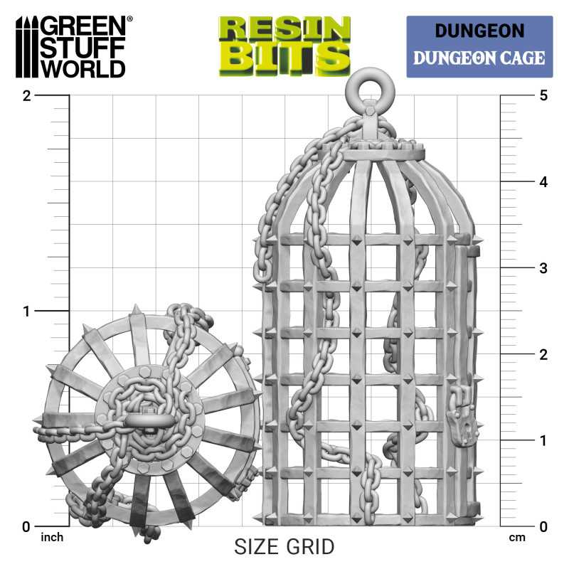 3D Printed Set - Dungeon Cage 3