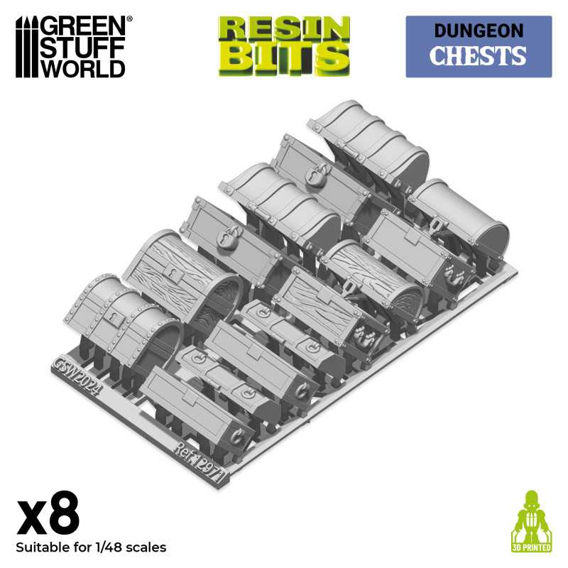 3D Printed Set - Chests 2