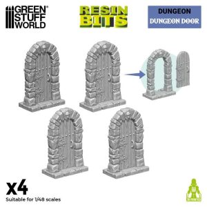 3D Printed Set - Dungeon Doors 1