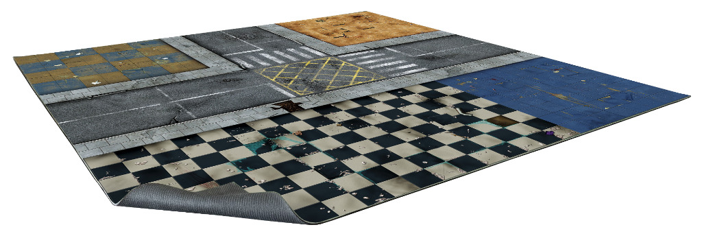 City Block Gaming Mat 1