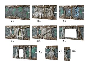Alien Catacomb Walls 1
