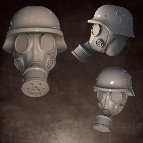 Head Swaps: Gas Mask - Rolled Helmet 1