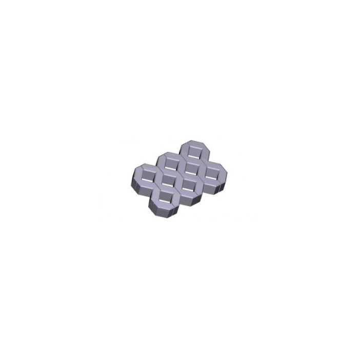 1:35 grass pavers - grey (50 pcs.) 1