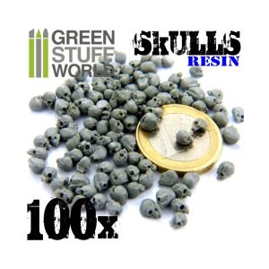 100x Resin Skulls 1