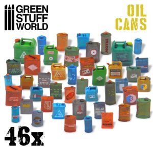 46x Resin Oil Cans 1