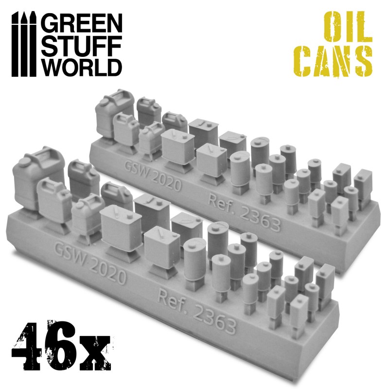 46x Resin Oil Cans 2