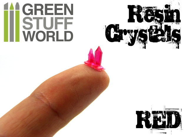 RED Resin Crystals (small) 3