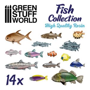 Resin Fish Collection 1