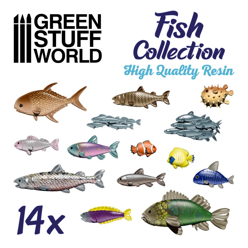 Resin Fish Collection 1