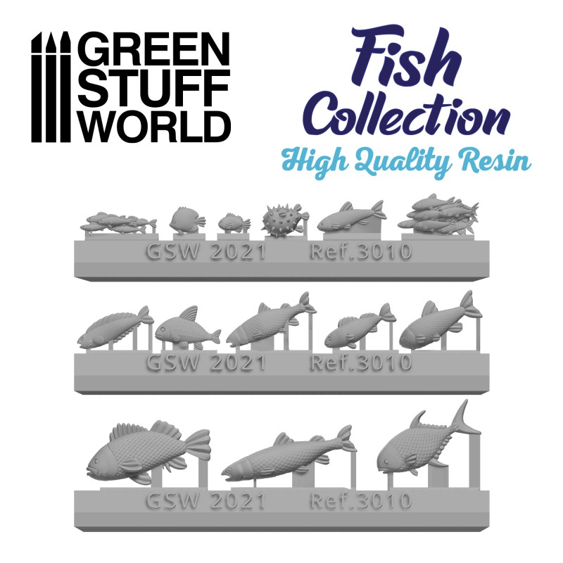Resin Fish Collection 2