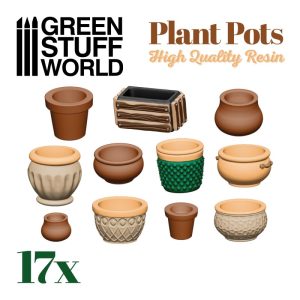 Plant POT Resin set 1