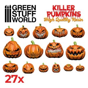Resin Killer Pumpkins 1