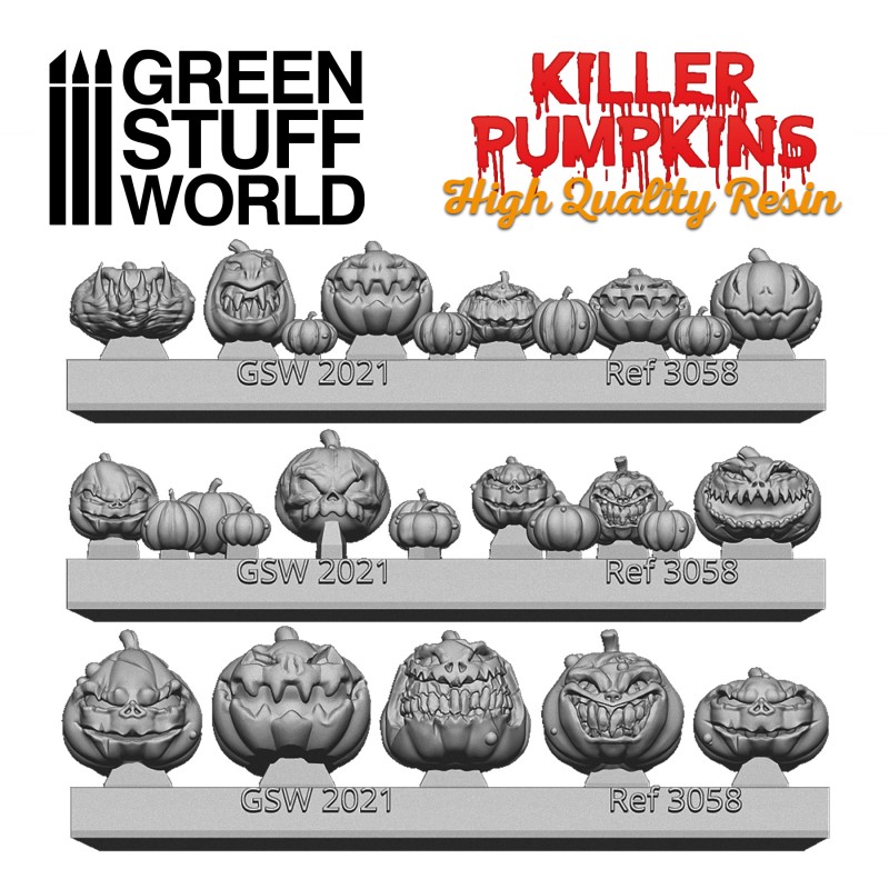 Resin Killer Pumpkins 2