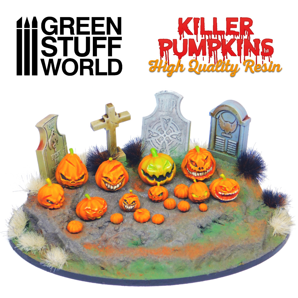 Resin Killer Pumpkins 4
