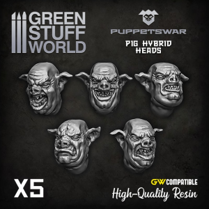 Pig Hybrid Heads 1