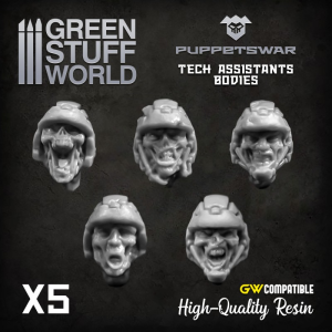 Zombie Troopers heads 1