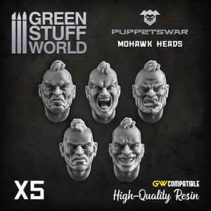 Mohawk heads 1
